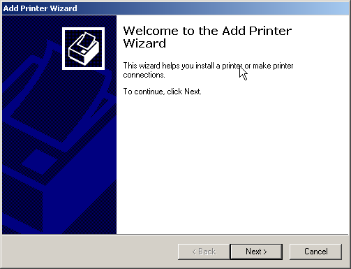 Click "Add Printer"